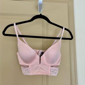 Victoria's Secret Light Pink Lace Brassiere
